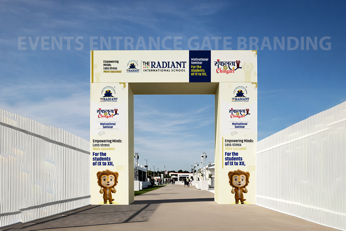 The Radiant International School branding image